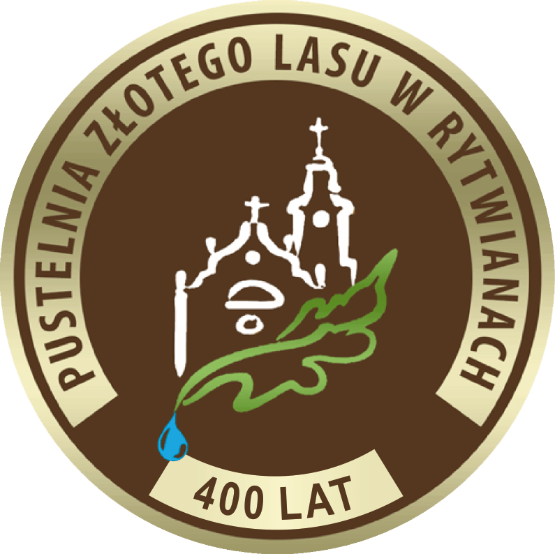 logo Pustelnia Złotego Lasu w Rytwianach